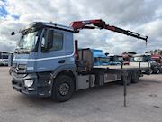 Mercedes 2533 6x2/4 fast lad m/HMF 1820 Kran + fast lad